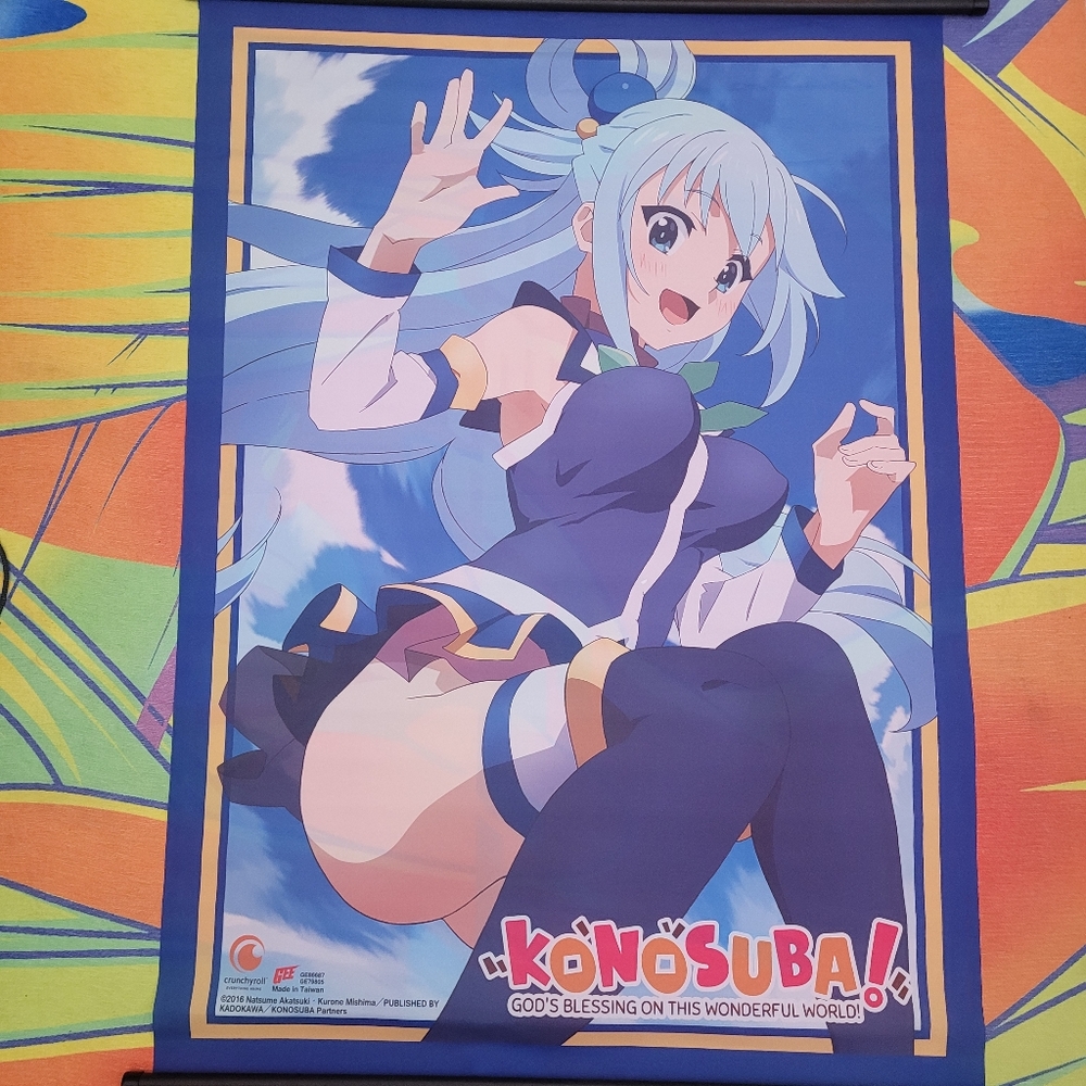 Konosuba Anime Wall Scroll
